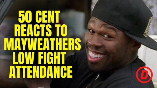 50 cent reacts to Mayweathers low fight attendance