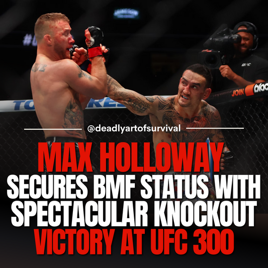 Max Holloway Secures BMF Status with Spectacular Knockout Victory at UFC 300