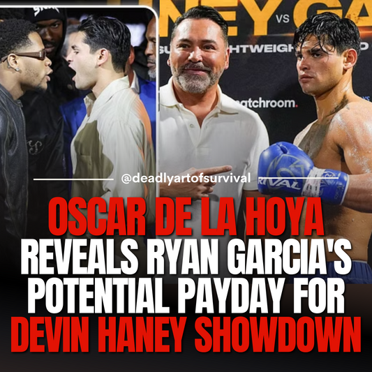 Ryan Garcia's Potential Payday Revealed by Oscar De La Hoya Ahead of Devin Haney Showdown