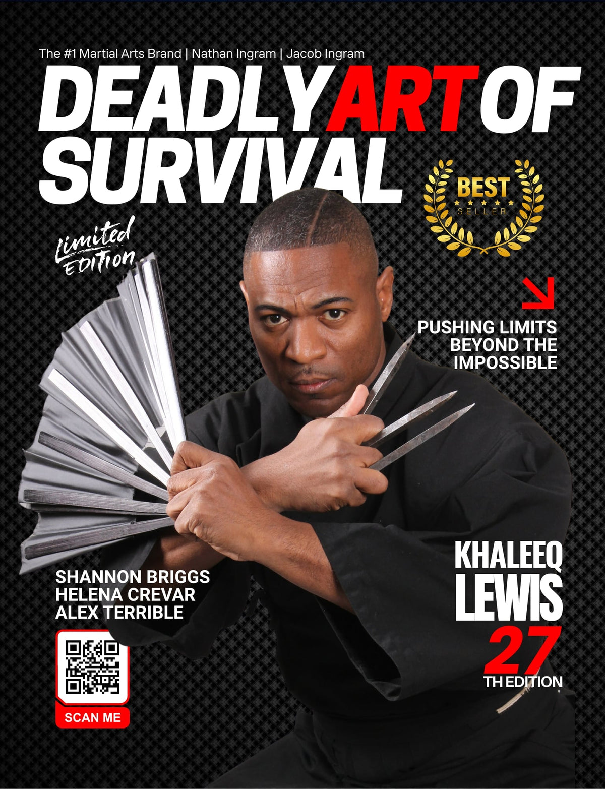 (Ebook - Digital Only) Deadly Art of Survival Magazine 28th Edition Dominick Brioche | The #1 Martial Arts Magazine Worldwide (Copy) deadlyartofsurvival.com