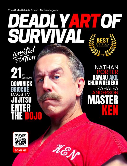 (Ebook - Digital Only) Master Ken - Deadly Art of Survival Magazine 21st Edition The #1 Martial Arts Magazine Worldwide (Copy) deadlyartofsurvival.com