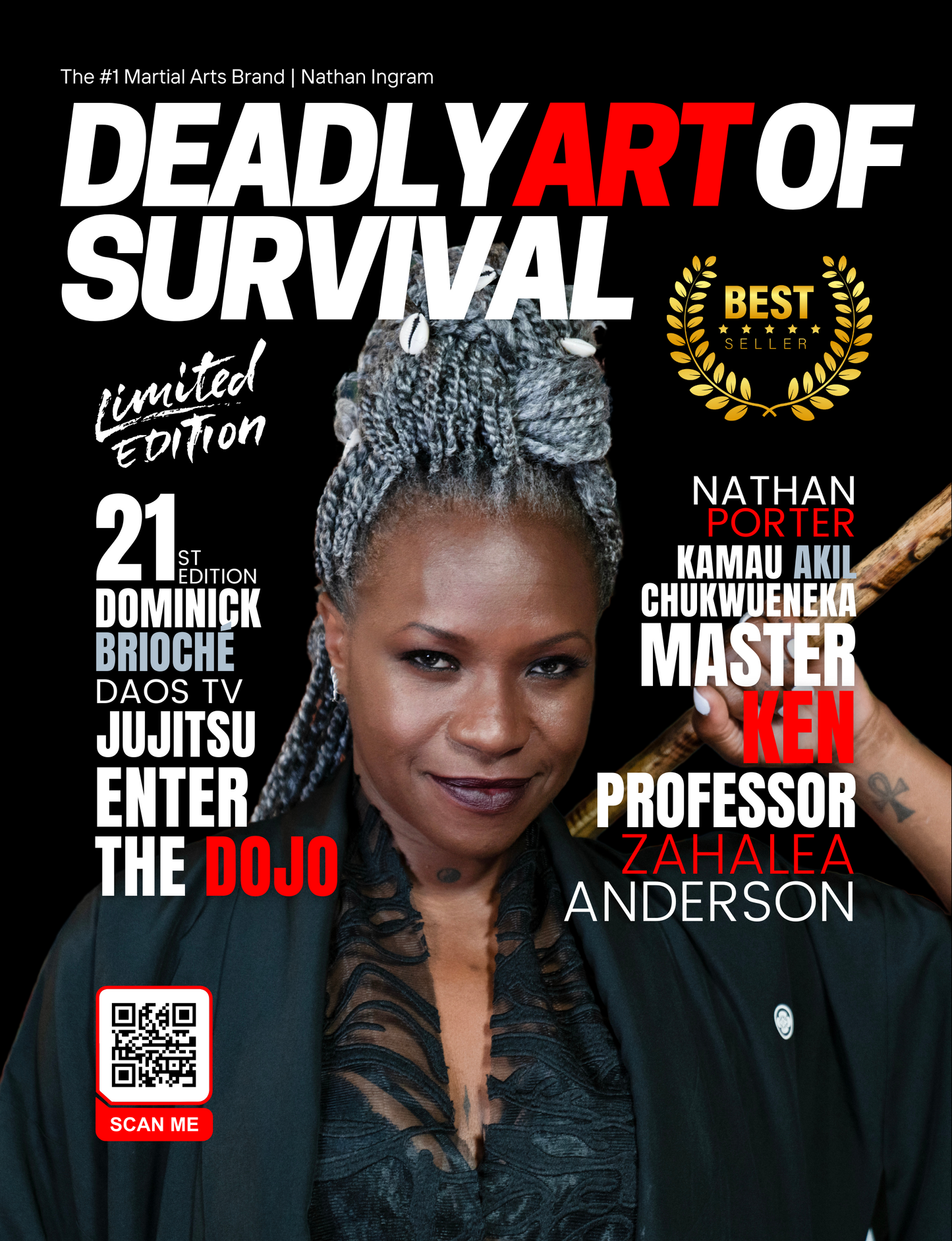 (Ebook - Digital Only) Master Ken - Deadly Art of Survival Magazine 21st Edition The #1 Martial Arts Magazine Worldwide (Copy) deadlyartofsurvival.com