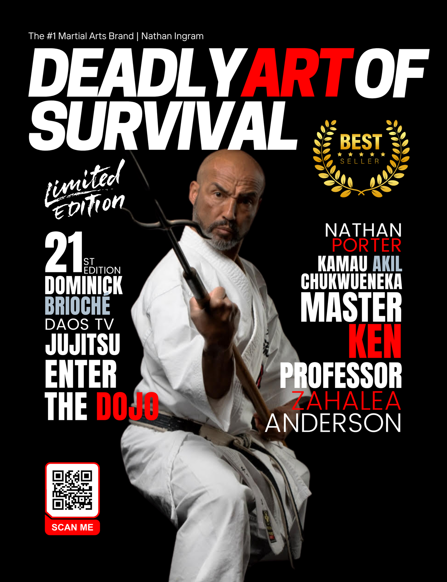 (Ebook - Digital Only) Master Ken - Deadly Art of Survival Magazine 21st Edition The #1 Martial Arts Magazine Worldwide (Copy) deadlyartofsurvival.com