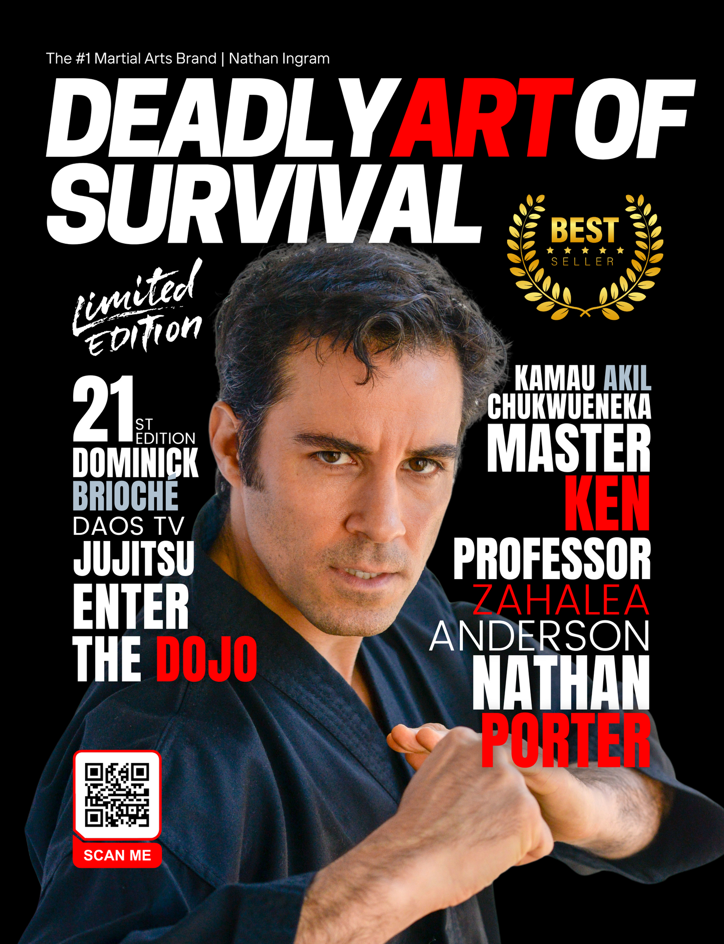 (Ebook - Digital Only) Master Ken - Deadly Art of Survival Magazine 21st Edition The #1 Martial Arts Magazine Worldwide (Copy) deadlyartofsurvival.com