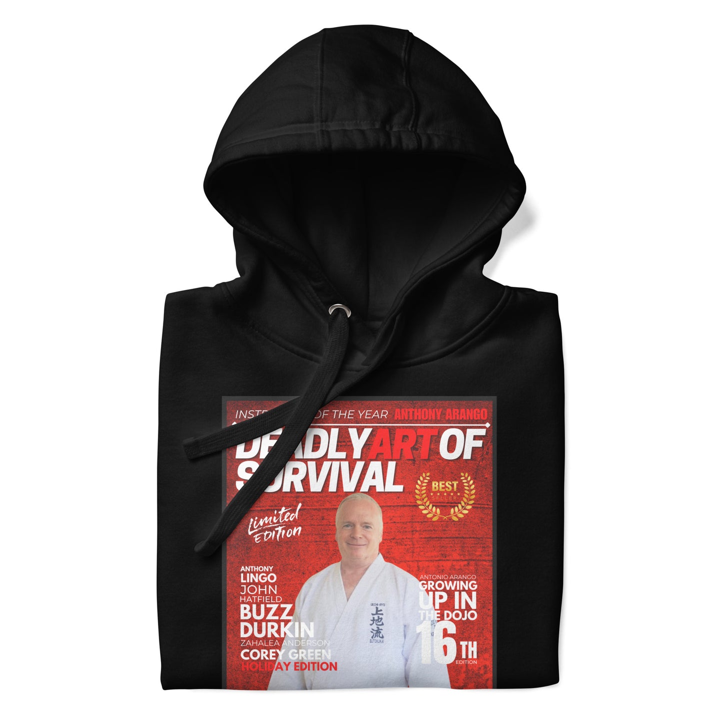 DAOS 16th Edition Buzz Durkin Unisex Hoodie deadlyartofsurvival.com