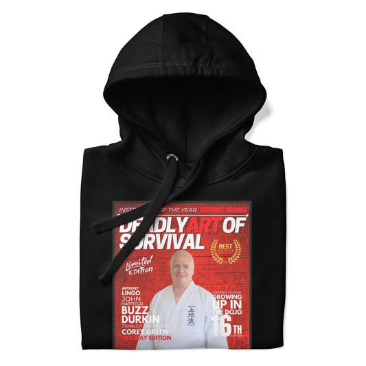 DAOS 16th Edition Buzz Durkin Unisex Hoodie deadlyartofsurvival.com
