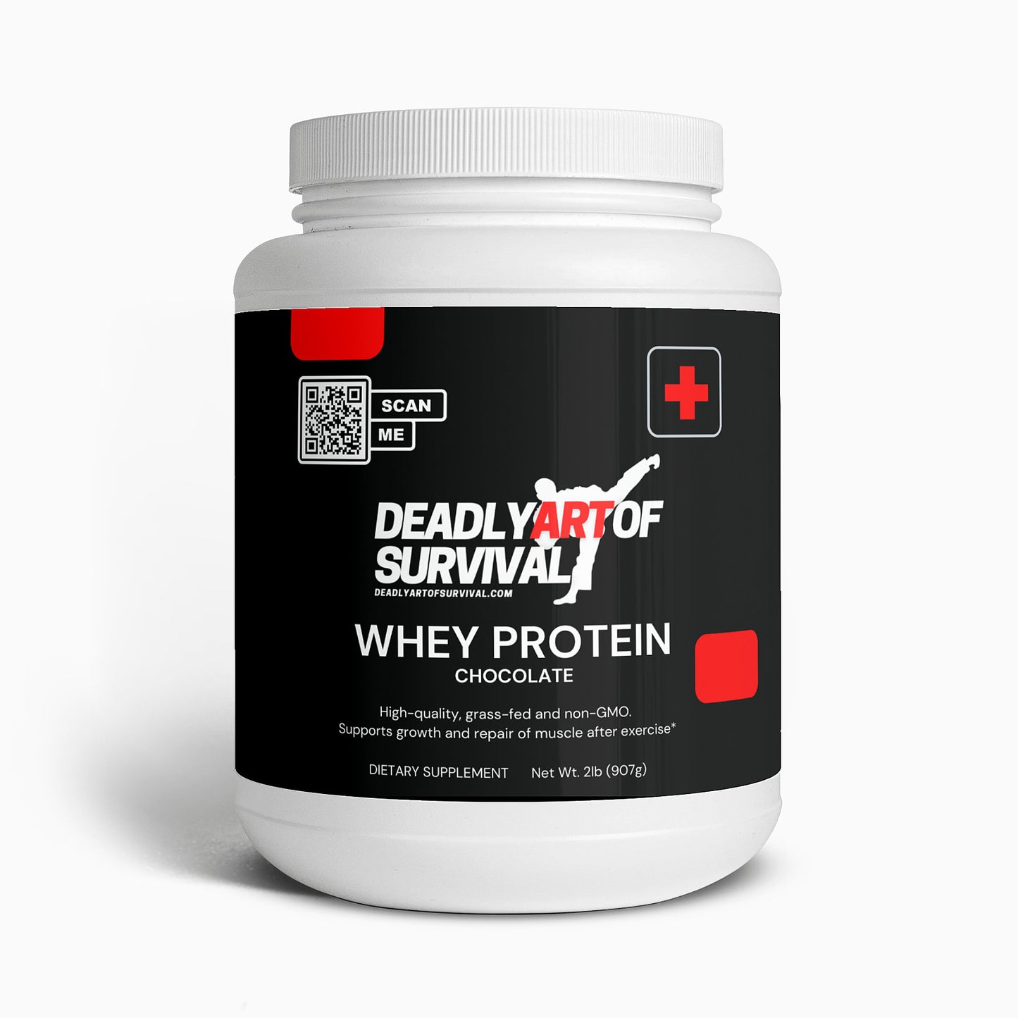 DAOS Whey Protein (Chocolate Flavour) deadlyartofsurvival.com
