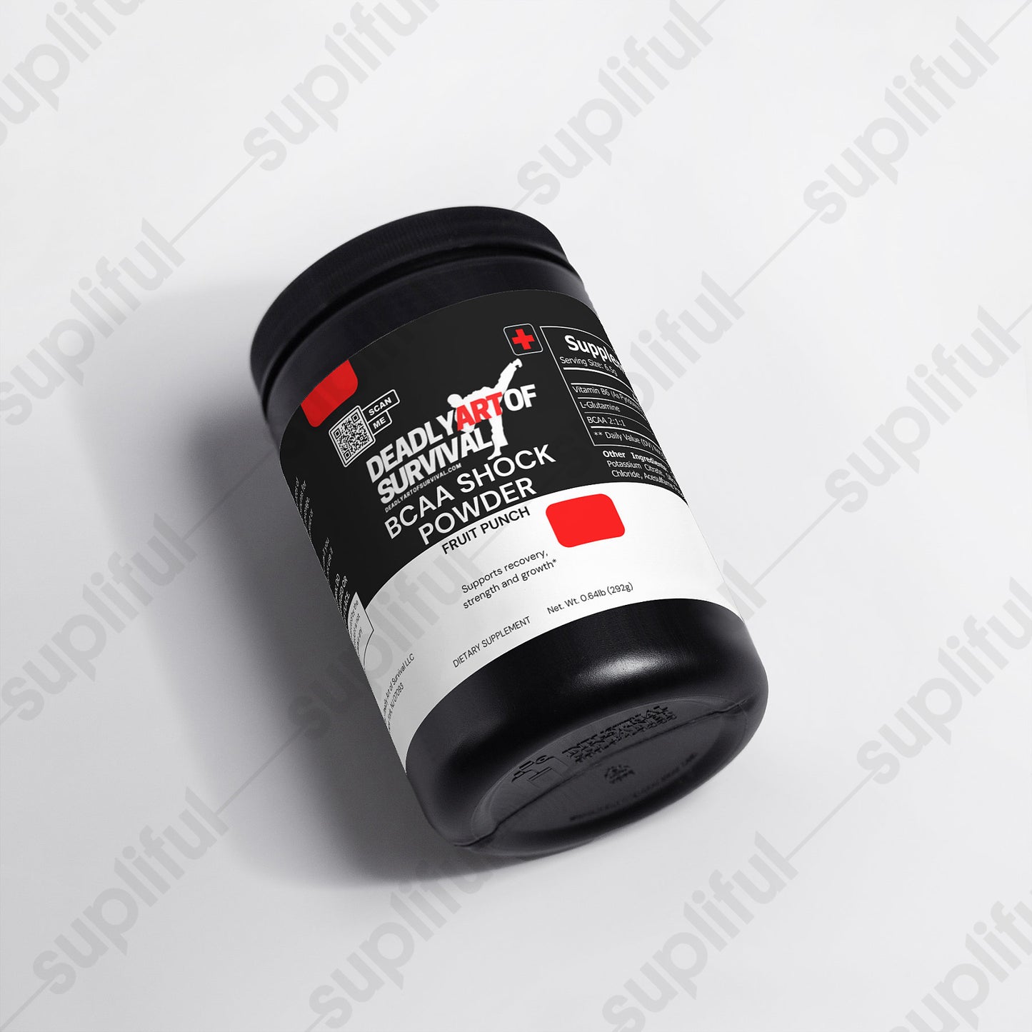 BCAA Shock Powder (Fruit Punch) deadlyartofsurvival.com