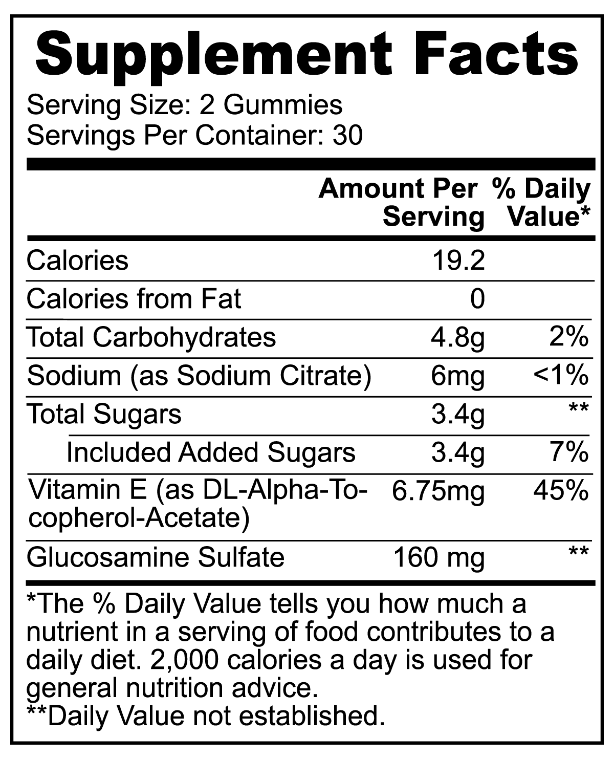 Joint Support Gummies (Adult) deadlyartofsurvival.com