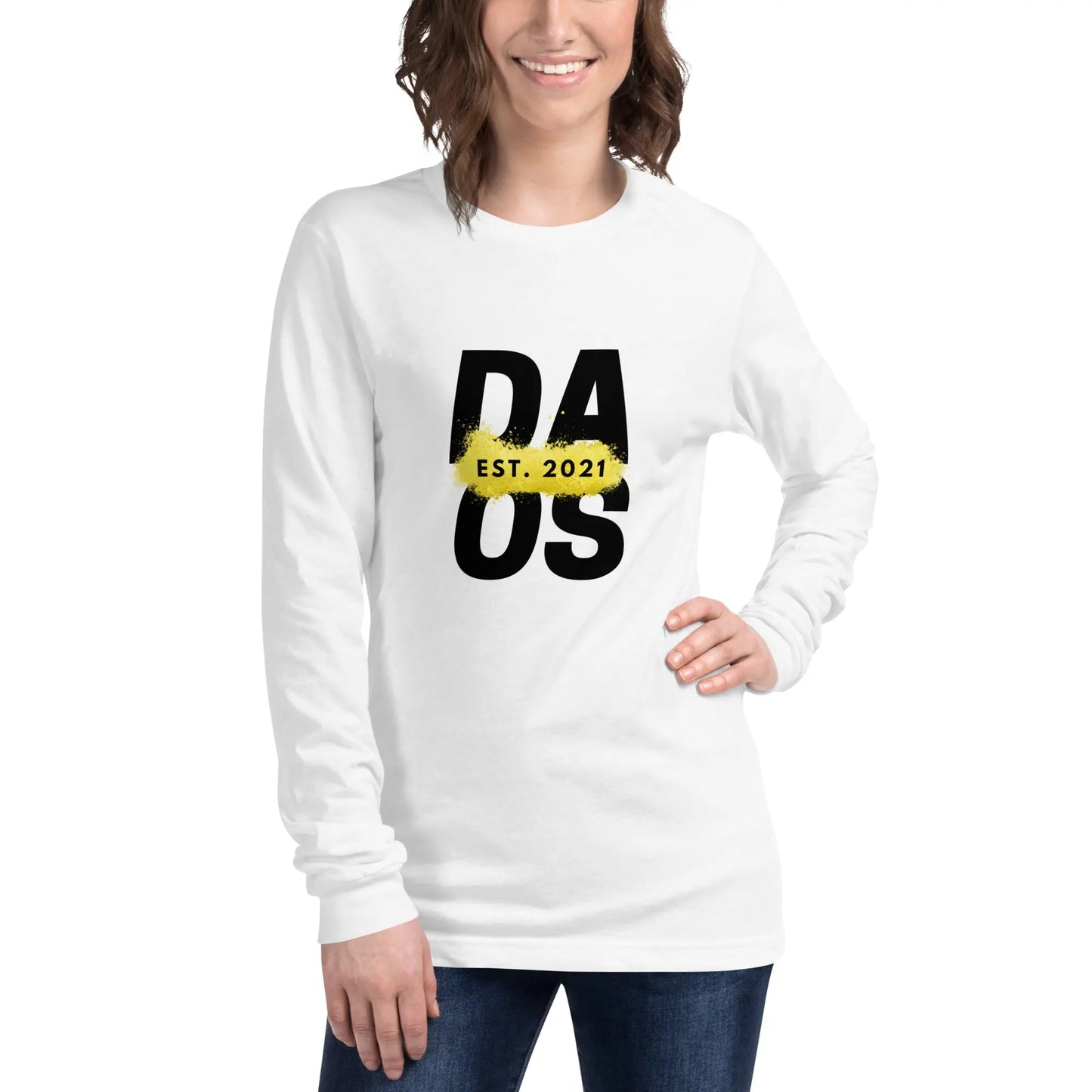 DAOS Logo Unisex Long Sleeve Tee deadlyartofsurvival.com