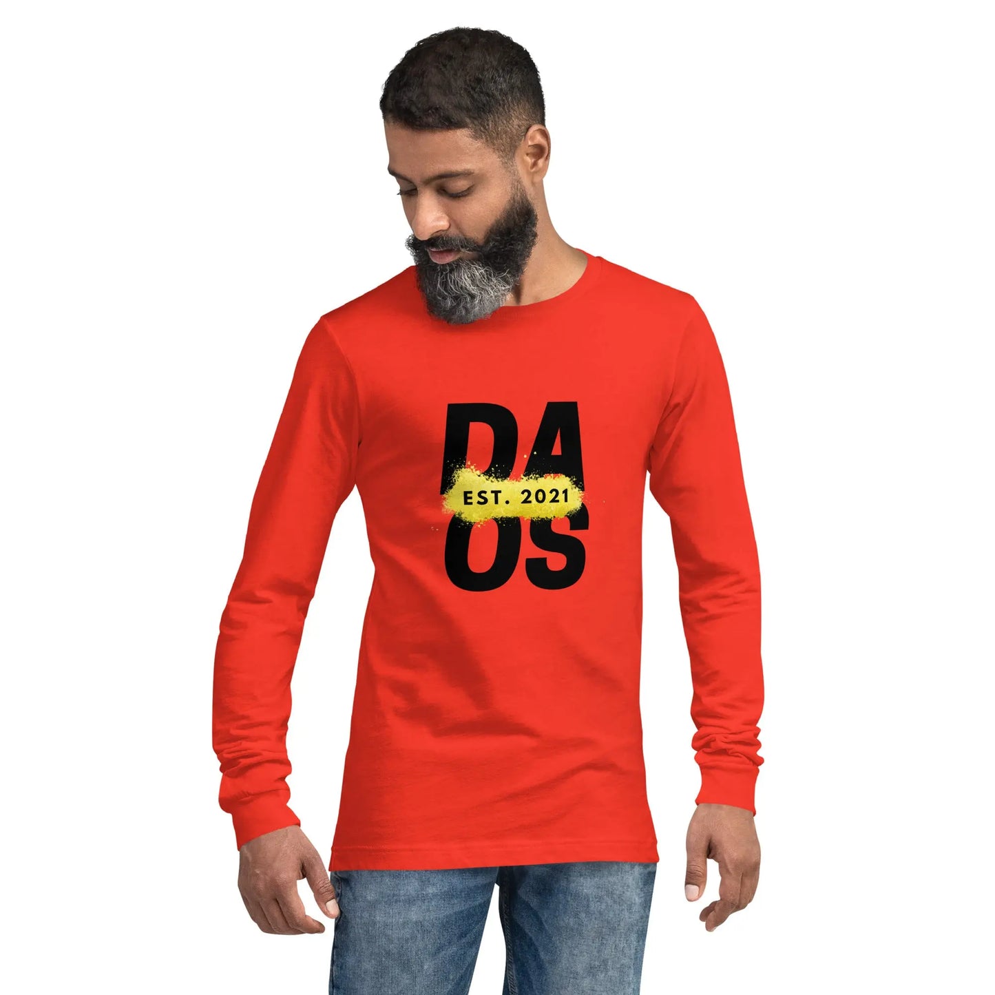 DAOS Logo Unisex Long Sleeve Tee deadlyartofsurvival.com