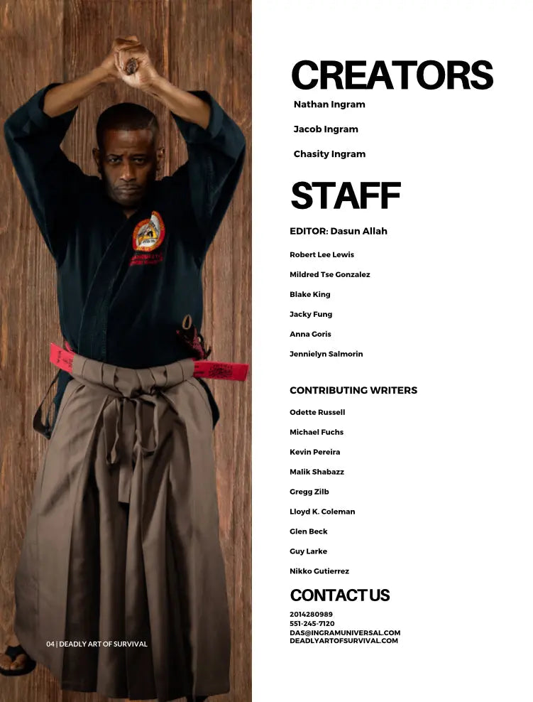 Deadly Art of Survival Magazine 7th Edition: Featuring Grand Master Anthony Muhammad The #1 Martial Arts Magazine Worldwide deadlyartofsurvival.com