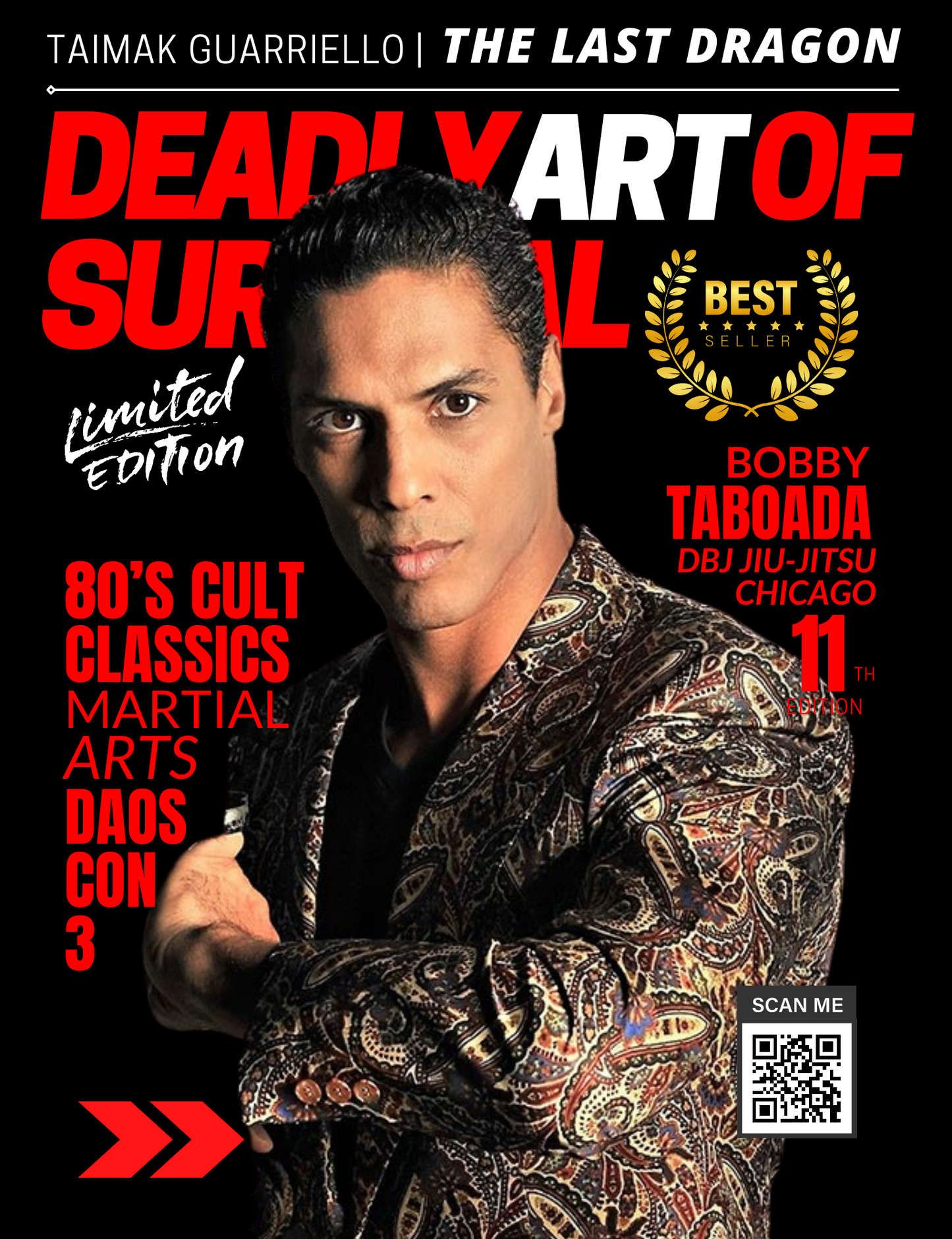 (Free Sample Read) Taimak The Last Dragon x Deadly Art of Survival Magazine 11th Edition The #1 Martial Arts Magazine Worldwide deadlyartofsurvival.com