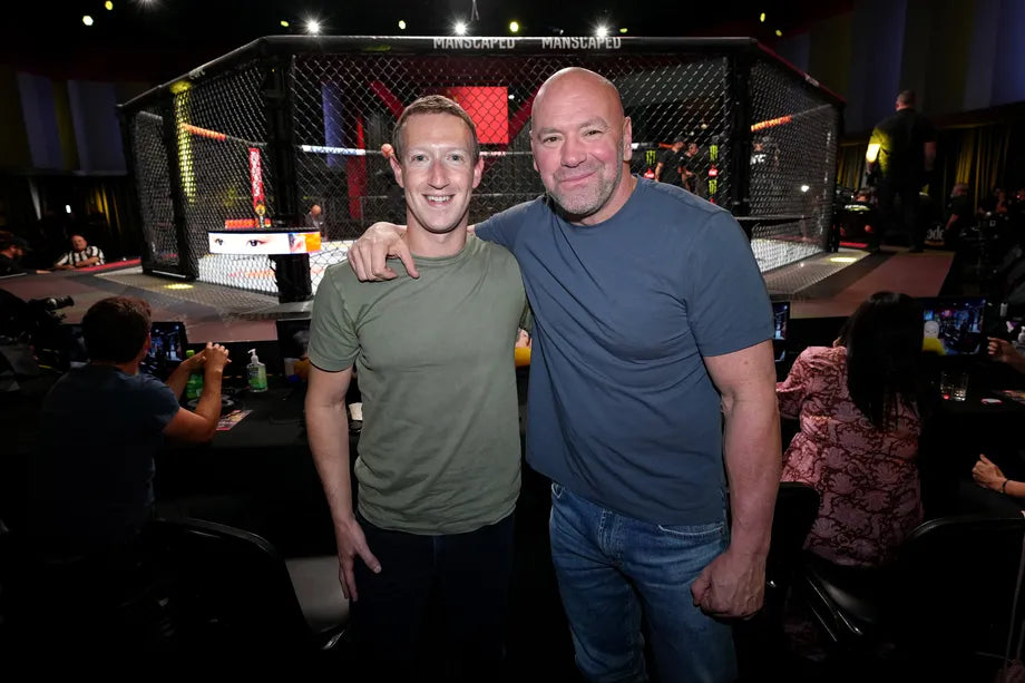 Dana White Envisions Potential Battle Between Elon Musk and Mark Zuckerberg as biggest ‘in the history of the world’
