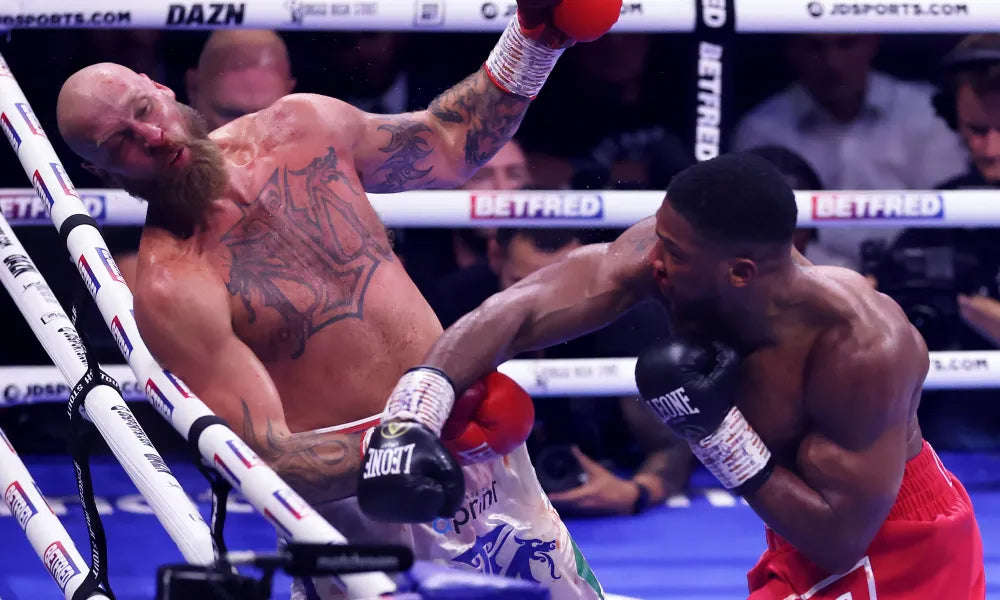 Anthony Joshua Shuts Down Boos with Spectacular One-Punch Knockout of Robert Helenius