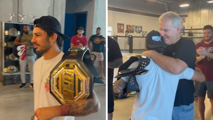 UFC Champion Alexandre Pantoja Receives Hero's Welcome at ATT Following Victory Over Moreno