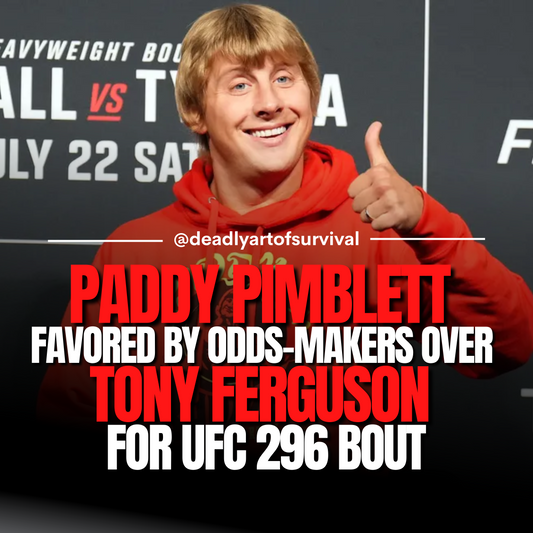 Paddy Pimblett Emerges as Overwhelming Betting Favorite Against Tony Ferguson for UFC 296 Clash