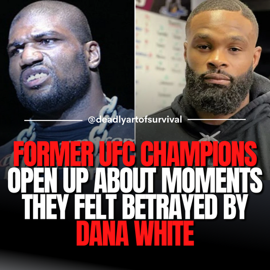 Former UFC Champions Open Up About Moments They Felt Betrayed by Dana White