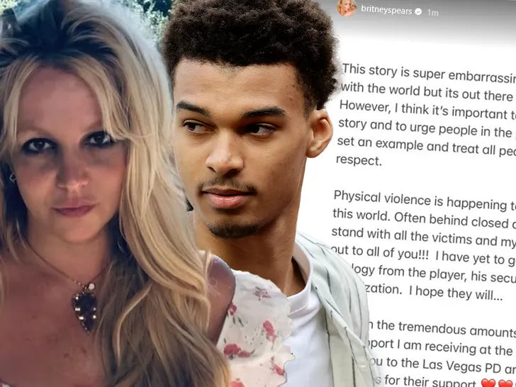 Britney Spears Allegedly Slapped by NBA's Victor Wembanyama Security