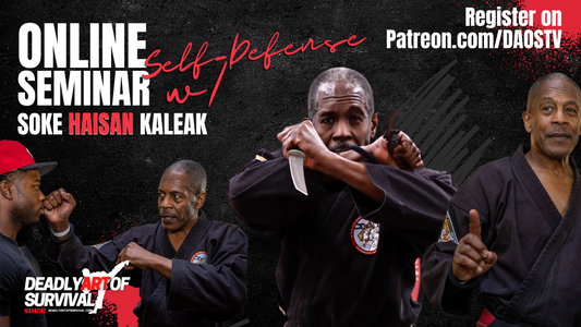 Online Self-Defense Seminar w/ Soke Haisan Kaleak 12/17 @ 3 pm | DAOS TV