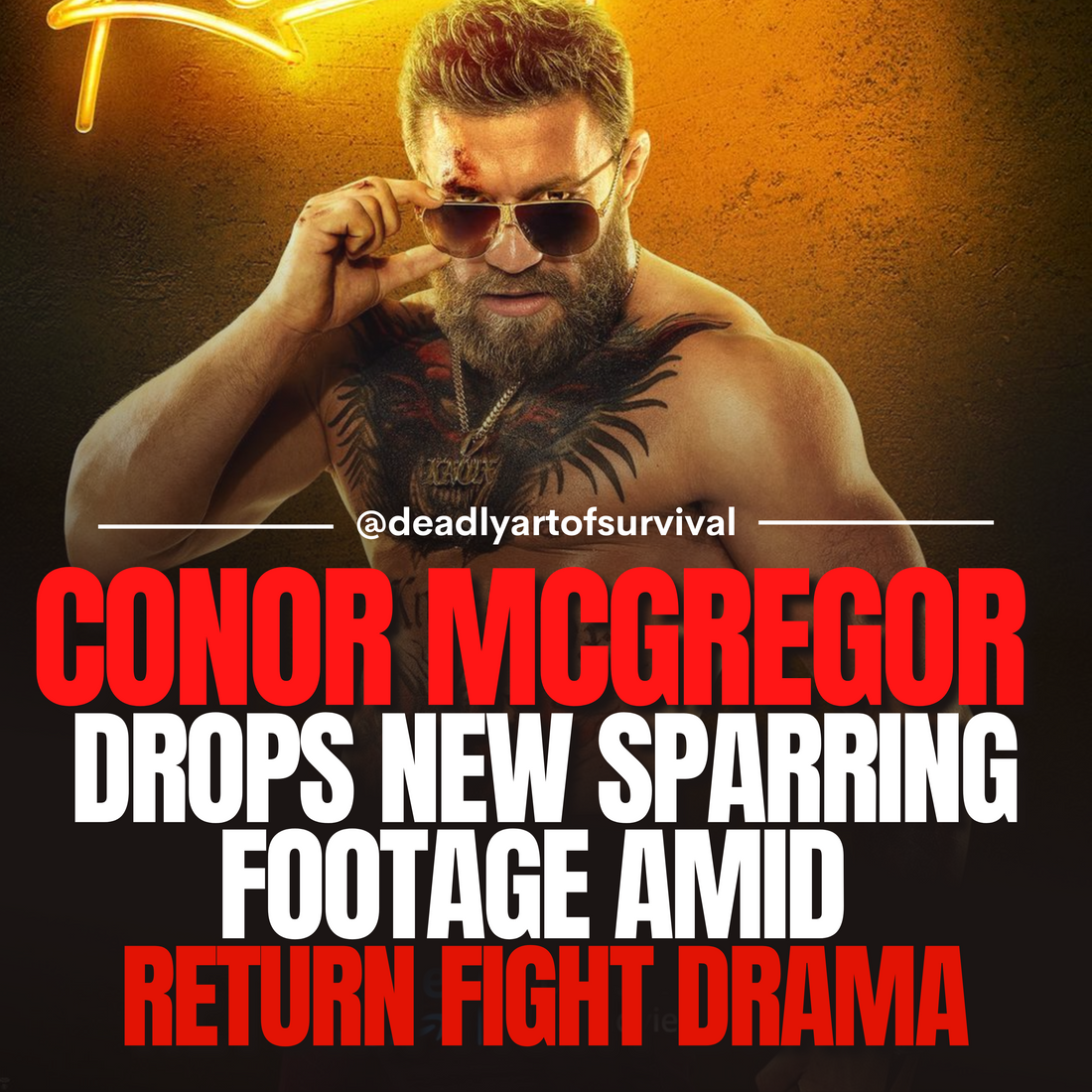 Conor-McGregor-Drops-New-Sparring-Footage-Amidst-Return-Fight-Drama deadlyartofsurvival.com
