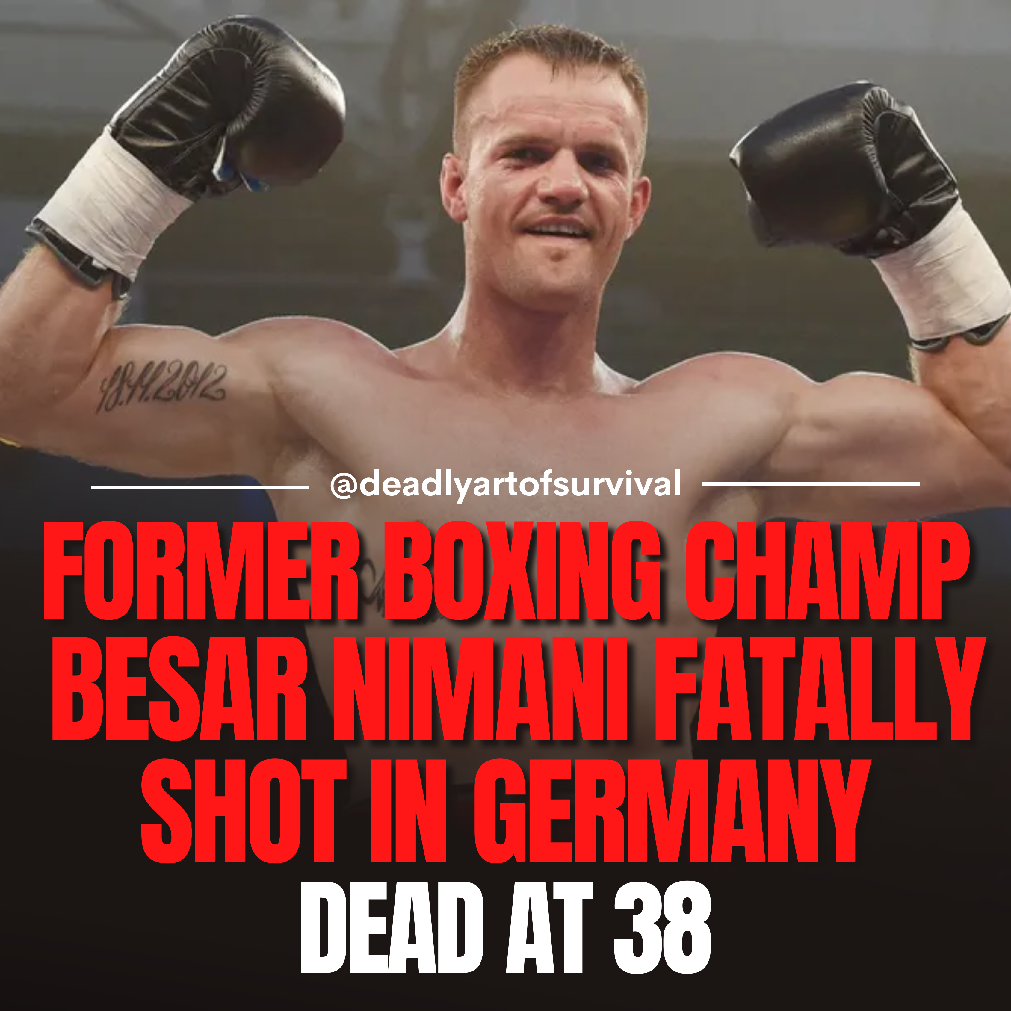 Tragic Loss Of Former Boxing Champ Besar Nimani In Shocking Shooting I ...