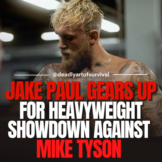 Jake-Paul-Gears-Up-for-Heavyweight-Clash-Against-Mike-Tyson deadlyartofsurvival.com