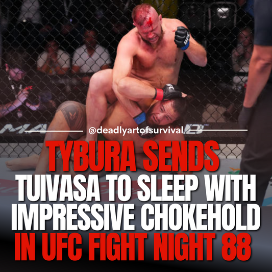 Tybura-Puts-Tuivasa-to-Sleep-with-Round-1-Chokehold-at-UFC-Fight-Night deadlyartofsurvival.com