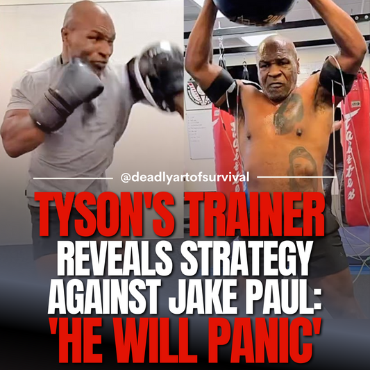Mike-Tyson-s-Trainer-Unveils-Strategy-Against-Jake-Paul-He-Will-Panic deadlyartofsurvival.com