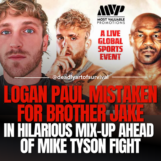 Logan-Paul-Mistaken-for-Brother-Jake-in-Hilarious-Mix-Up-Ahead-of-Mike-Tyson-Fight deadlyartofsurvival.com