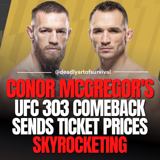 Conor McGregor's UFC 303 Comeback Sends Ticket Prices Skyrocketing