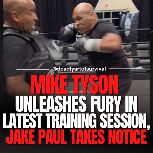 Mike Tyson Unleashes Fury in Latest Training Session, Jake Paul Takes Notice