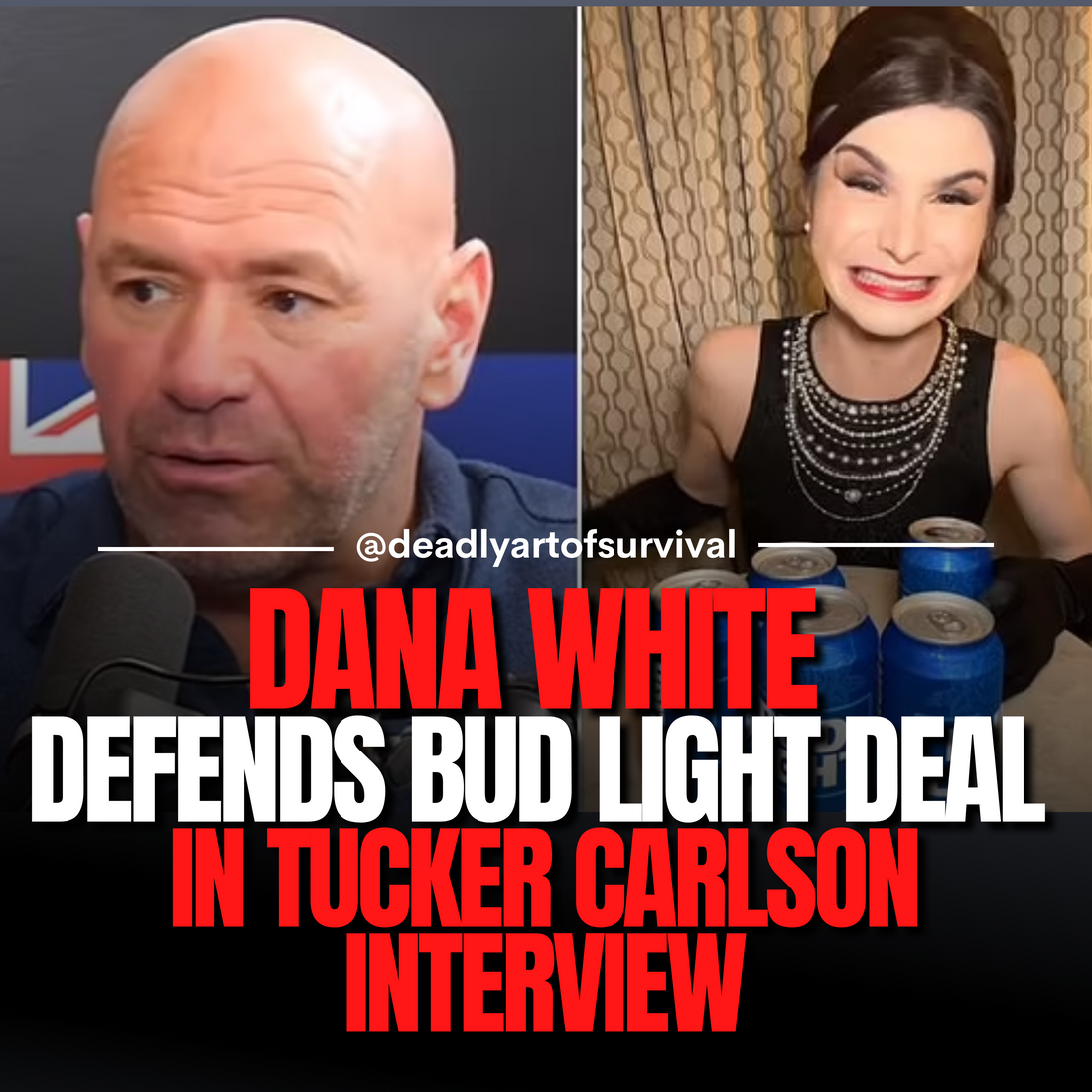 Dana White's Fiery Defense: UFC Boss Stands Firm on Bud Light Deal in Tucker Carlson Interview