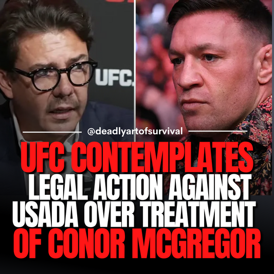 UFC Contemplates Legal Action Against USADA Over Handling of Conor McGregor Case