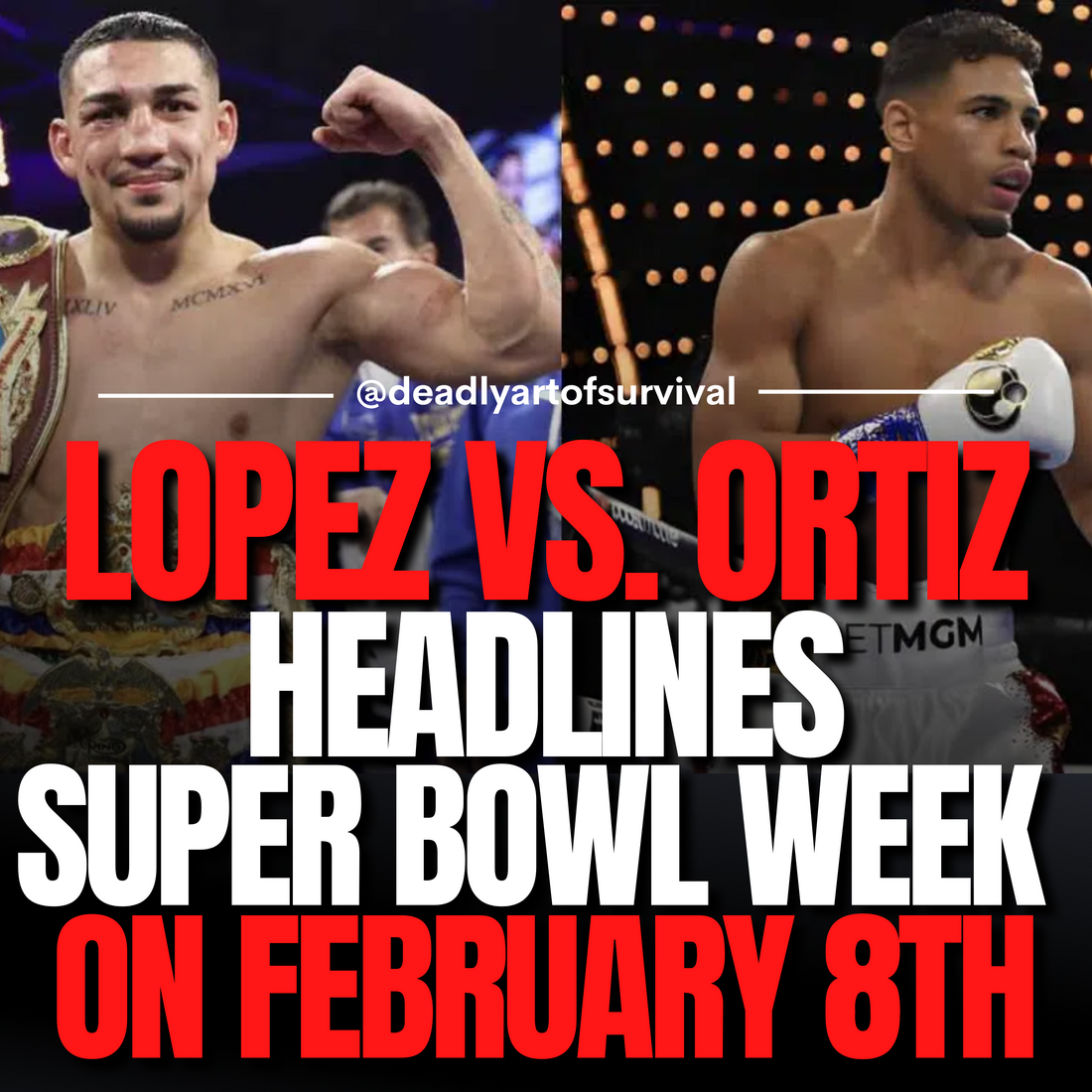Teofimo Lopez vs. Jamaine Ortiz Set to Headline Super Bowl Week on February 8th