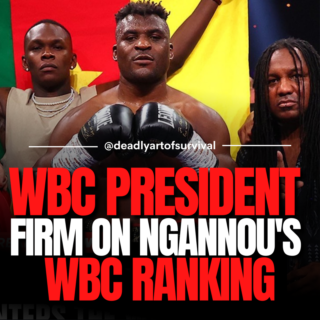 WBC President Backs Ngannou's WBC Ranking