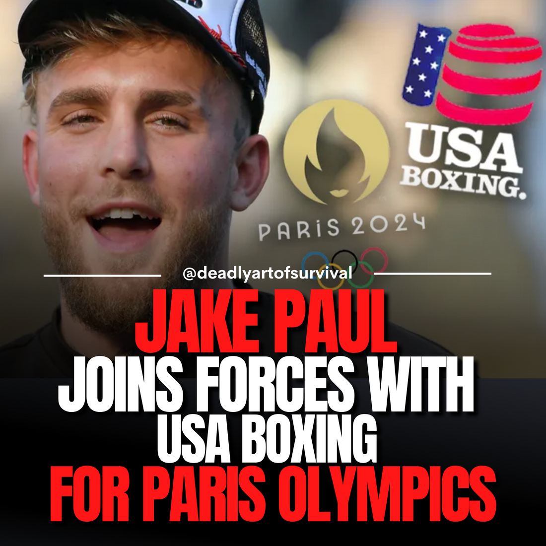 Jake Paul Joins Forces with USA Boxing for Paris Olympics, To Mentor Athletes