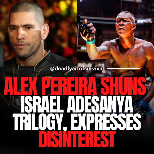 Pereira Shuts the Door: No Interest in Pursuing Israel Adesanya Trilogy