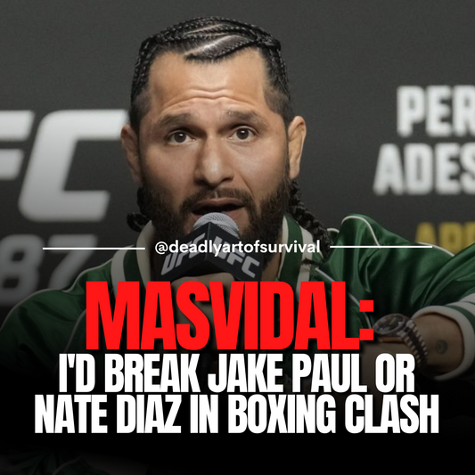 Jorge Masvidal Confident in Boxing Skills, Claims He Would 'Break' Jake Paul or Nate Diaz: 'I'd Hurt Them Dudes'