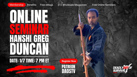 Online Seminar w/ Hanshi Greg Duncan | DAOS TV