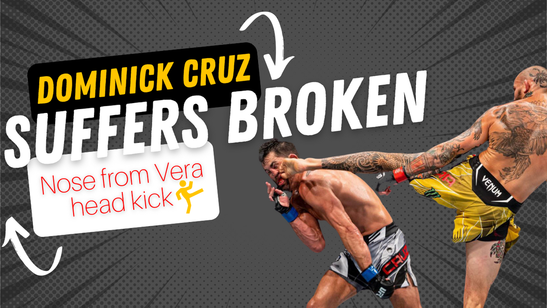 Dominick Cruz Suffers Broken Nose During Fight Vs Marlon Vera