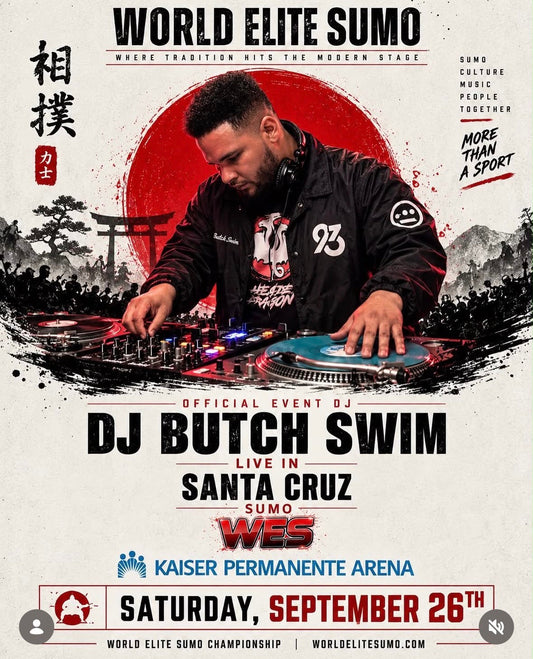 World Elite Sumo Championship Brings Sumo, Culture, Music & Community to Santa Cruz | Music By DJ Butch Swim