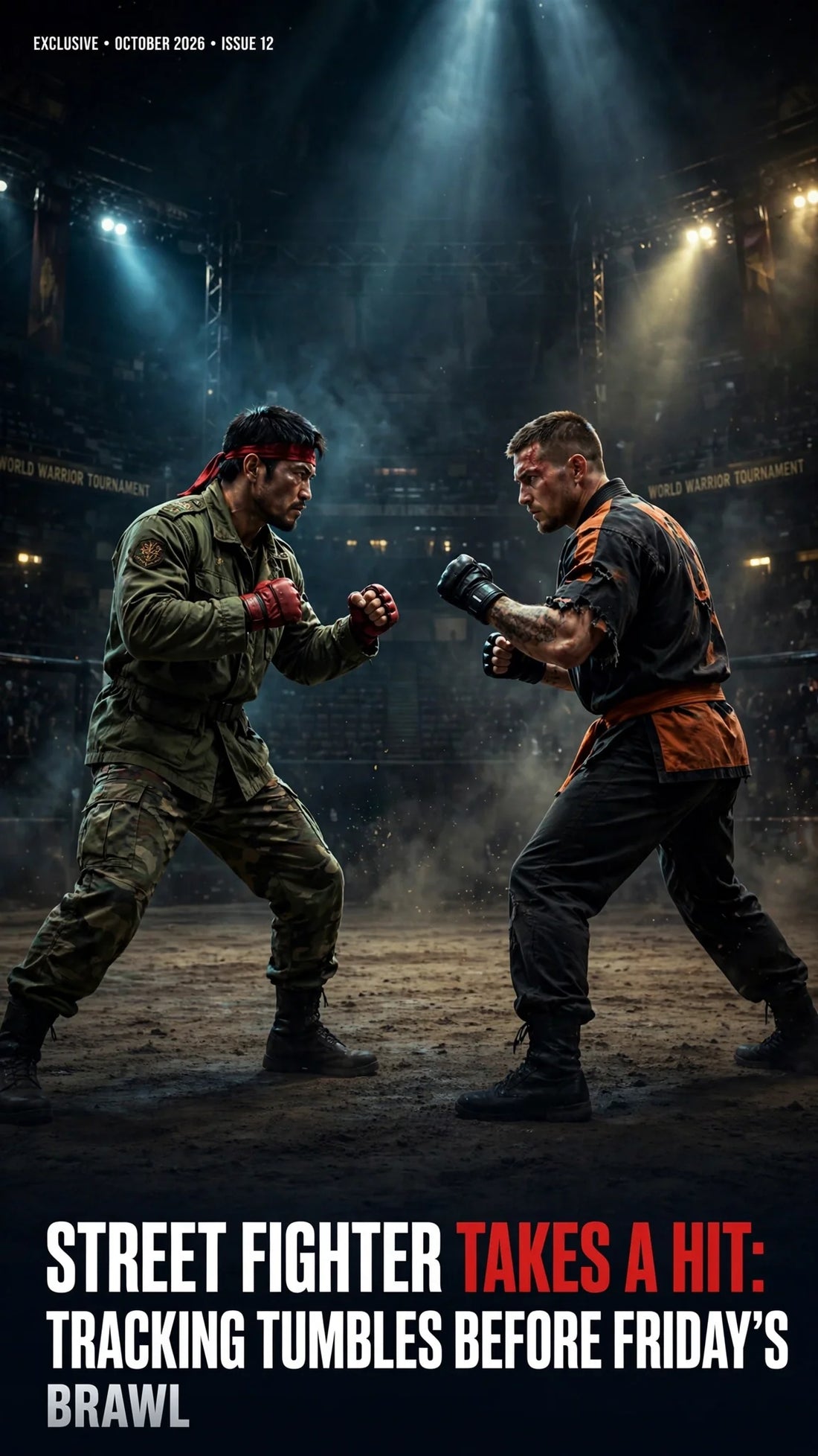 STREET FIGHTER TAKES A HIT: TRACKING TUMBLES BEFORE FRIDAY'S BRAWL deadlyartofsurvival.com