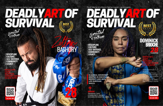DAOS Magazine 28th Edition covers — Zoltan Bathory and Dominick Brioche