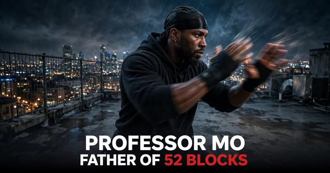 FATHER OF 52 BLOCKS: Professor Mo Gave a Street Art Its Structure deadlyartofsurvival.com