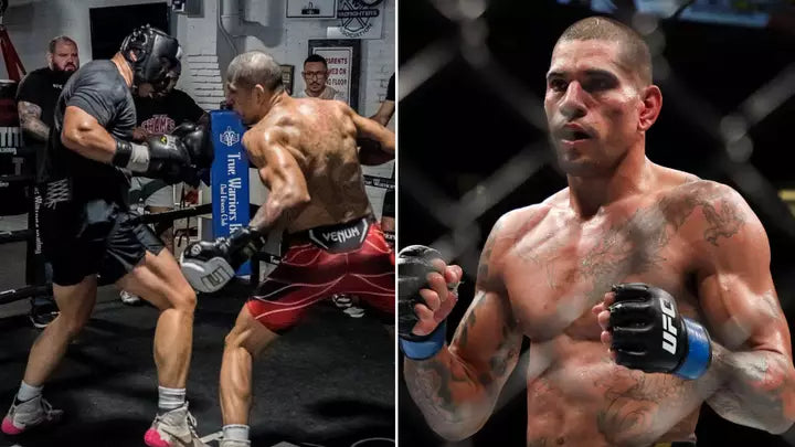 Alex Pereira Takes on Massive Challenge Ahead of UFC 287: Spars with 6'6", 285lb Chinese Heavyweight Boxer