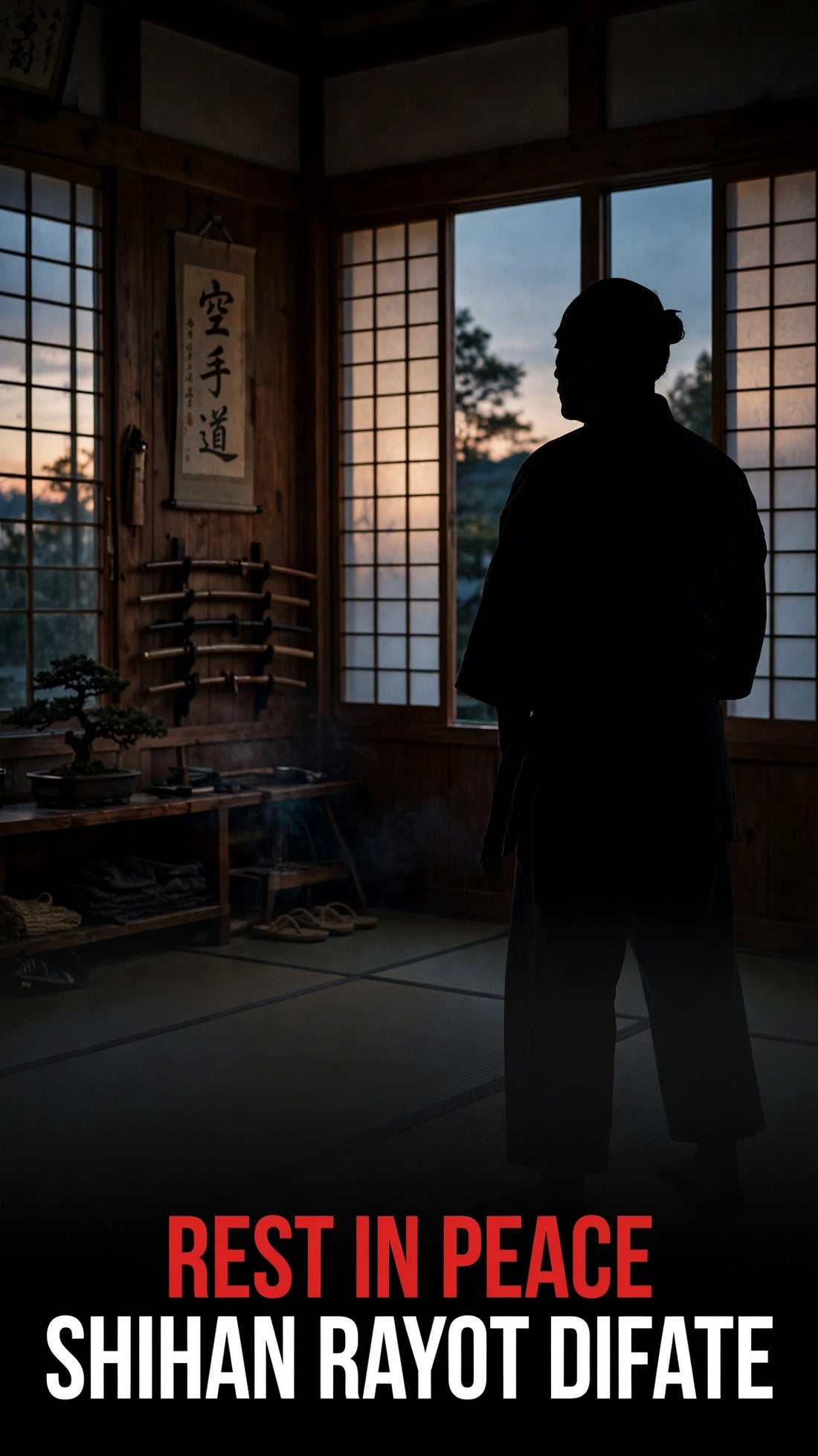 Rest in Peace Shuseki Shihan Rayot DiFate: 10th Dan, 63 Years of the Way deadlyartofsurvival.com