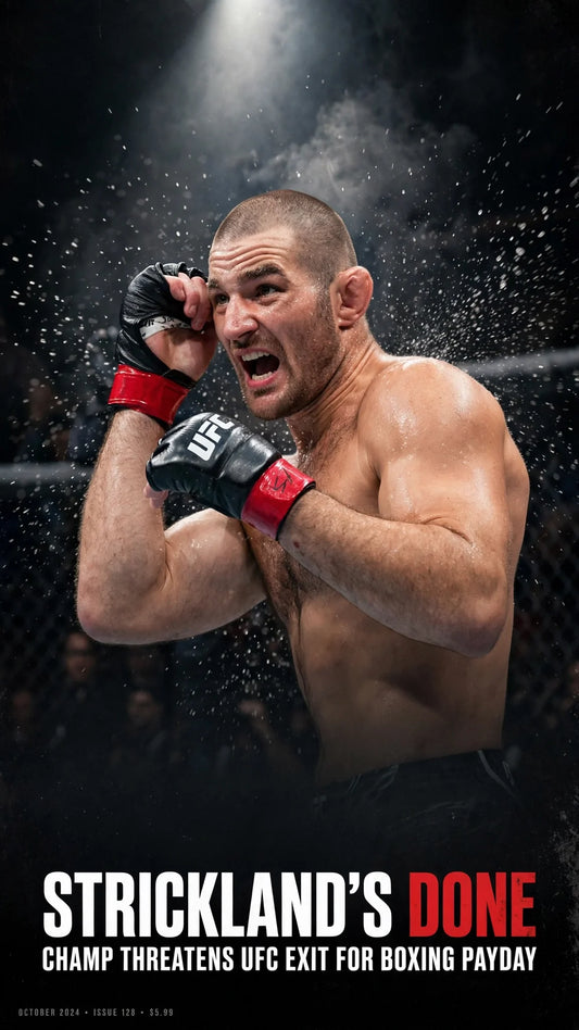 Sean Strickland Says He's Done With the UFC — And He Might Mean It This Time deadlyartofsurvival.com
