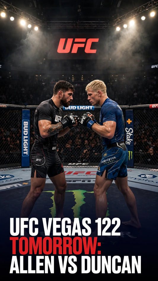 UFC Vegas 122: Allen vs. Duncan — Saturday Night at the APEX deadlyartofsurvival.com