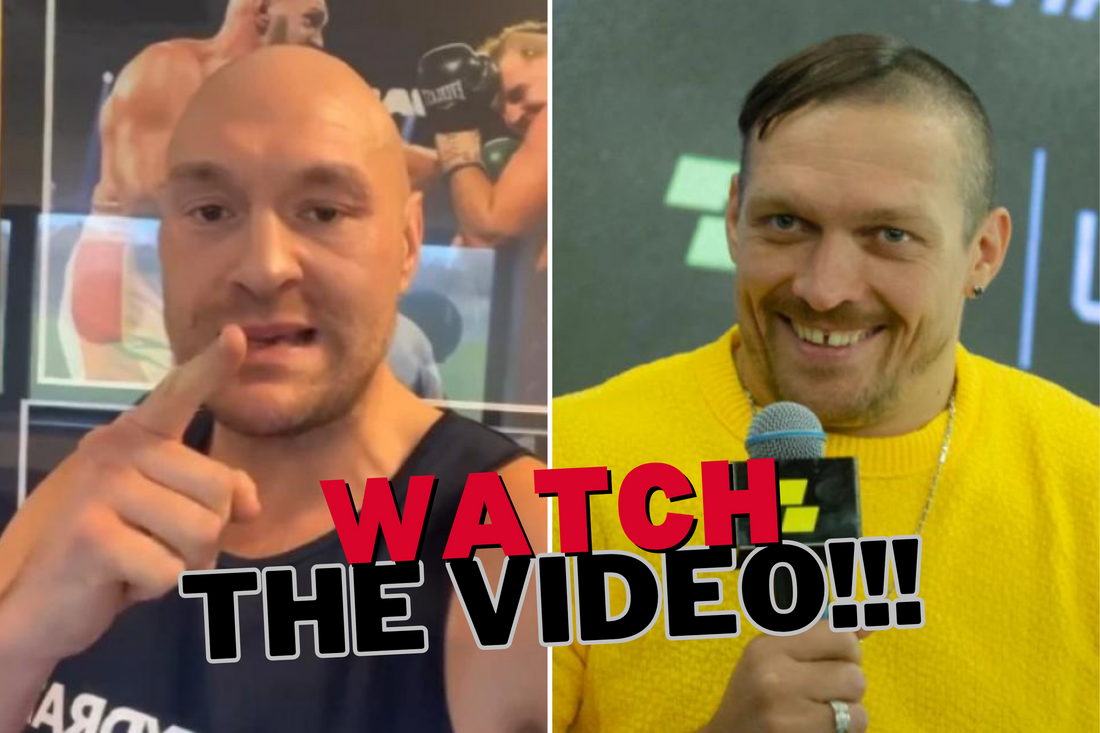 Tyson Fury Unleashes Foul-Mouthed Rant as Oleksandr Usyk Fight Gets Cancelled